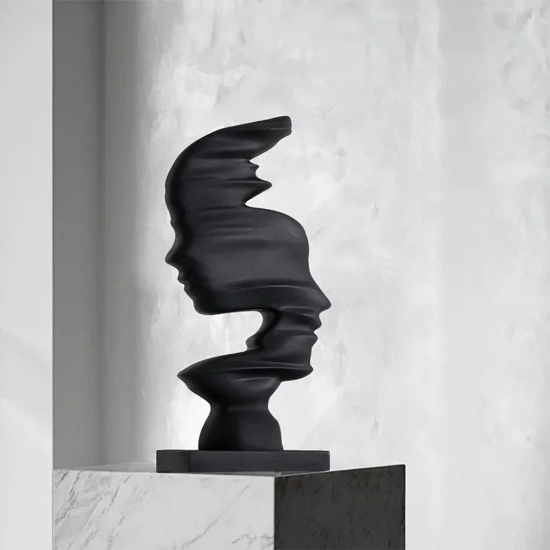 Polymer Abstract Sculptuur – Modern Mensbeeldje