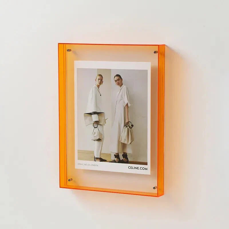 PrismFrame – Decoratief Fotolijstje in Levendige Kleuren