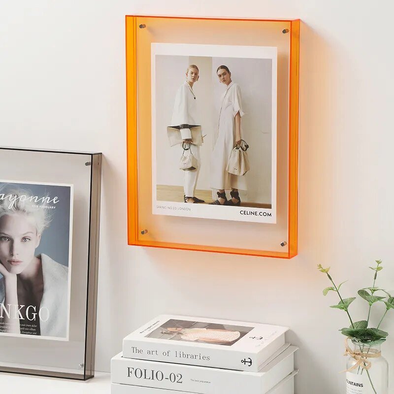 PrismFrame – Decoratief Fotolijstje in Levendige Kleuren