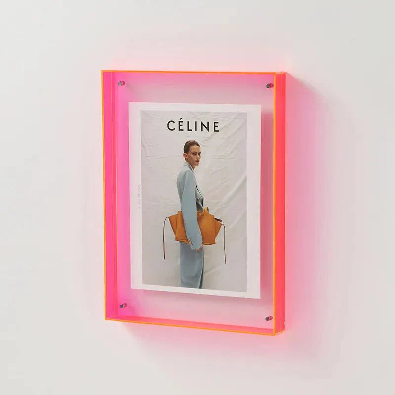 PrismFrame – Decoratief Fotolijstje in Levendige Kleuren
