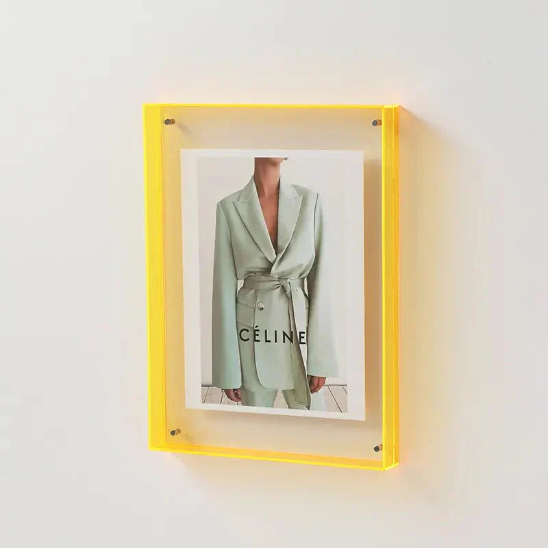 PrismFrame – Decoratief Fotolijstje in Levendige Kleuren