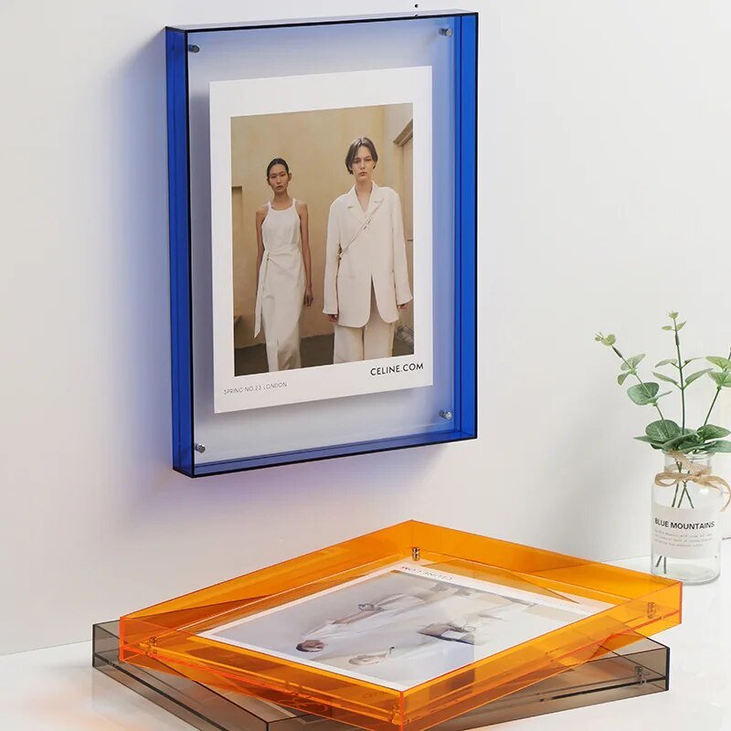 PrismFrame – Decoratief Fotolijstje in Levendige Kleuren