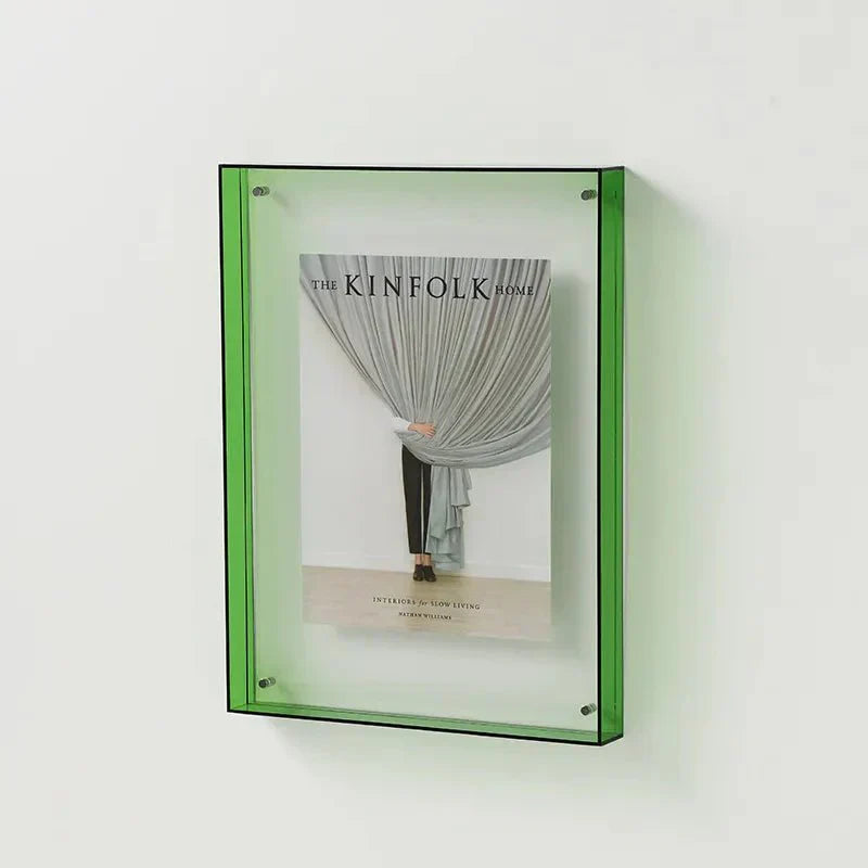 PrismFrame – Decoratief Fotolijstje in Levendige Kleuren