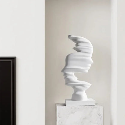 Polymer Abstract Sculptuur – Modern Mensbeeldje