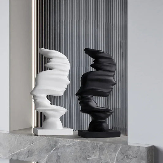 Polymer Abstract Sculptuur – Modern Mensbeeldje
