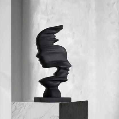 Polymer Abstract Sculptuur – Modern Mensbeeldje